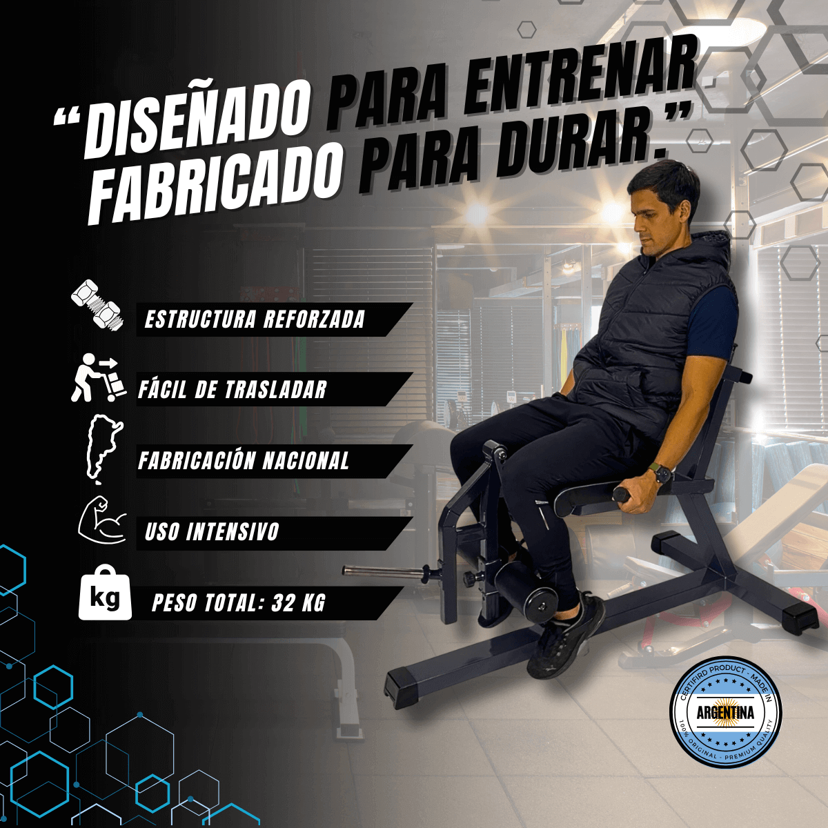 SILLÓN DE CUADRICEPS